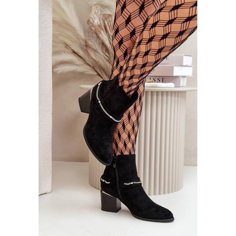 Step in style Botas Modelo Hanalen NS356 Negro - Paso con estilo 1