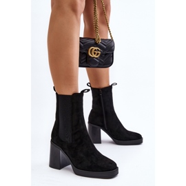 Step in style Botines Modelo Piovere 8600 Ante Negro - Paso con estilo 1 Step in style Botines Modelo Piovere 8600 Ante Negro - Paso con estilo 1