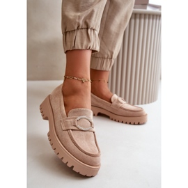 Step in style Mocasines Modelo Avellina 2305 Beige - Paso con estilo 2