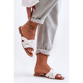 Step in style Sandalia Chanclas Modelo Aversa W-112 Blanco - Pisa con estilo 2