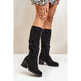 Step in style Botas Modelo Erisorae CHC321 Negro - Paso con estilo 1