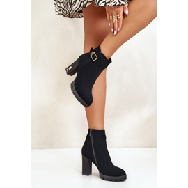 Step in style Botas Modelo Taitra HB-258 Negro - Pisa con estilo 2