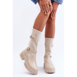 Step in style Botas Modelo Abroze 55-80 Beige - Paso con estilo 1
