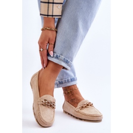 Step in style Mocasines Modelo Sorento JU053 Beige - Paso con estilo 2