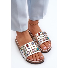 Step in style Sandalia Chanclas Modelo S.Barski MY122 Plata - Pisa con estilo gris 2