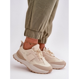 Step in style Zapatillas Deportivas Modelo Nevelaine 7583 Beige/Leopardo - Pisa con estilo 2