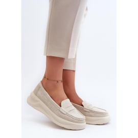 Step in style Mocasines Modelo Filidia 24PB18-6889 Beige - Paso con estilo 1