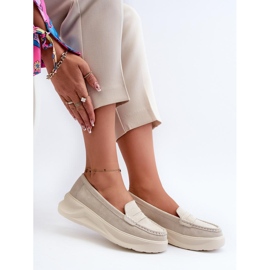 Step in style Mocasines Modelo Filidia 24PB18-6889 Beige - Paso con estilo 2