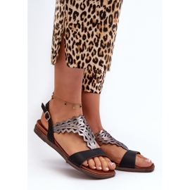 Step in style Sandalias Modelo Sergio Leone SK070H Negro - Pisa con estilo 1 Step in style Sandalias Modelo Sergio Leone SK070H Negro - Pisa con estilo 1