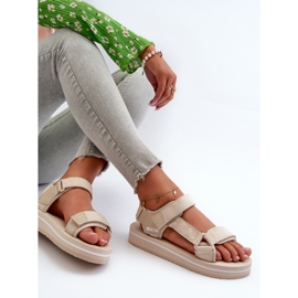 Step in style Sandalias Modelo Big Star NN274A535 Beige - Pisa con estilo 2