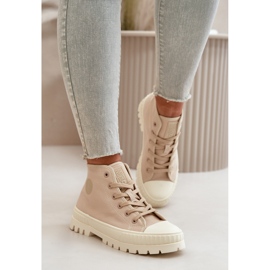 Step in style Zapatillas Modelo Big Star OO274006 Beige - Pisa con estilo 2