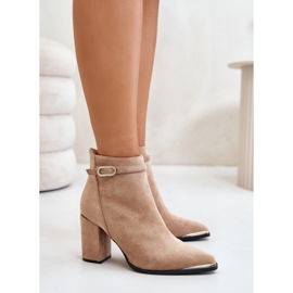 Step in style Botas Modelo Laoreina HB-240 Beige - Paso con estilo 3