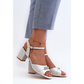 Step in style Sandalias Modelo Narhi 20241 Plata - Pisa con estilo gris 1