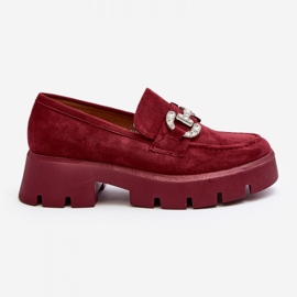 Step in style Mocasines Modelo Ellise G422 Bordo - Paso con estilo rojo 3