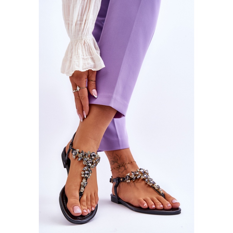 Step in style Sandalias Modelo Lenisa H8-291 Negro - Pisa con estilo 1