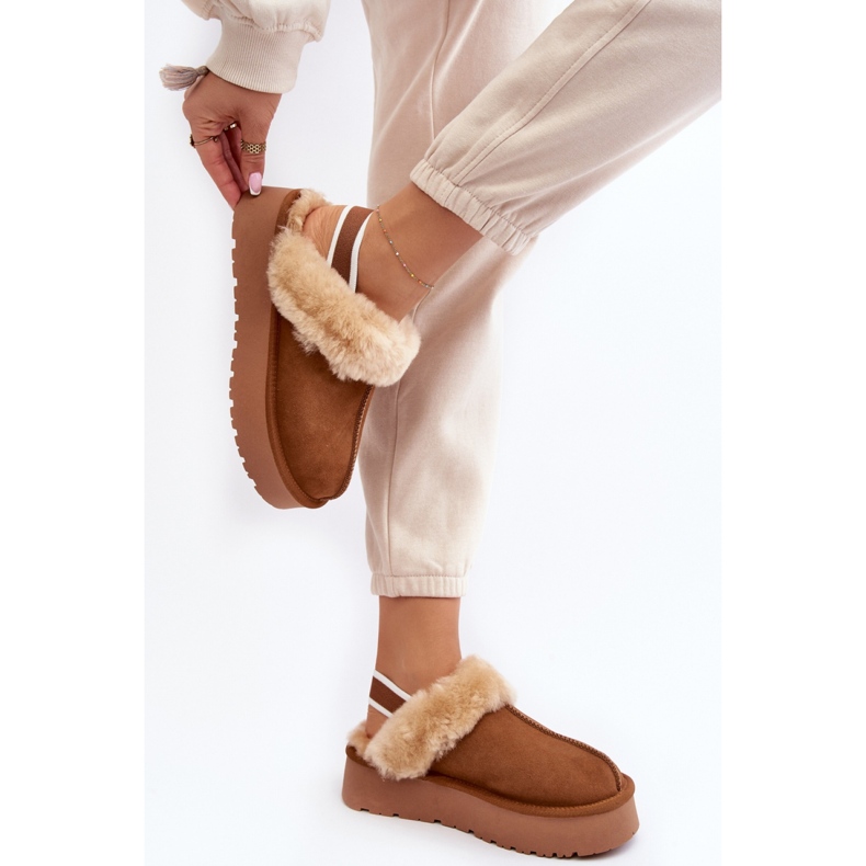 Step in style Pantuflas Modelo Sophienne W5827 Camel - Paso con estilo marrón 2 Step in style Pantuflas Modelo Sophienne W5827 Camel - Paso con estilo marrón 2