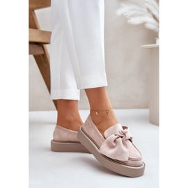 Step in style Mocasines Modelo Naivine JH372 Rosa Empolvado - Paso con estilo rosado 2