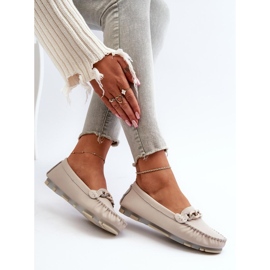 Step in style Mocasines Modelo S.Barski LR339 Beige - Paso con estilo 2