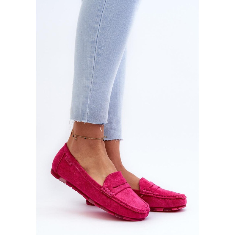 Mocasines Modelo Big Star NN274934 Sistema Memory Foam Fucsia - Step in style rosado 1