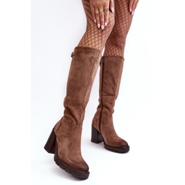 Step in style Botas Modelo Alzeta 58106 Beige Oscuro - Paso con estilo 1