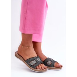 Step in style Sandalia Chanclas Modelo Inblu BA000050 Negro - Pisa con estilo 1