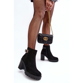 Step in style Botas Modelo Menoria DA108P Negro - Pisa con estilo 1