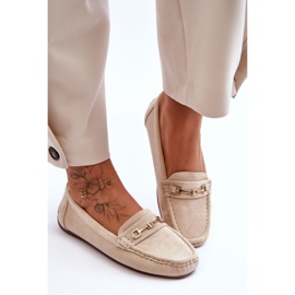Step in style Mocasines Modelo Corinell FT247 Beige - Paso con estilo 2