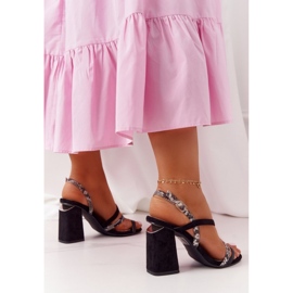 Step in style Sandalias Modelo S.Barski LJ432-1 Negro - Pisa con estilo 2