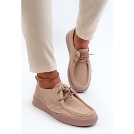 Step in style Zapatos Modelo Sergio Leone SP021 Beige - Pisa con estilo 2