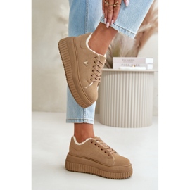 Step in style Zapatillas Deportivas Modelo Lotira TL293-63 Marrón - Pisa con estilo 2