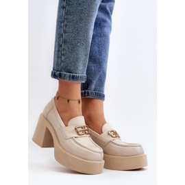 Step in style Zapatos Modelo Zazoo 20170 Beige Claro - Pisa con estilo 1