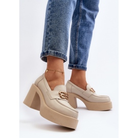 Step in style Zapatos Modelo Zazoo 20170 Beige Claro - Pisa con estilo 2