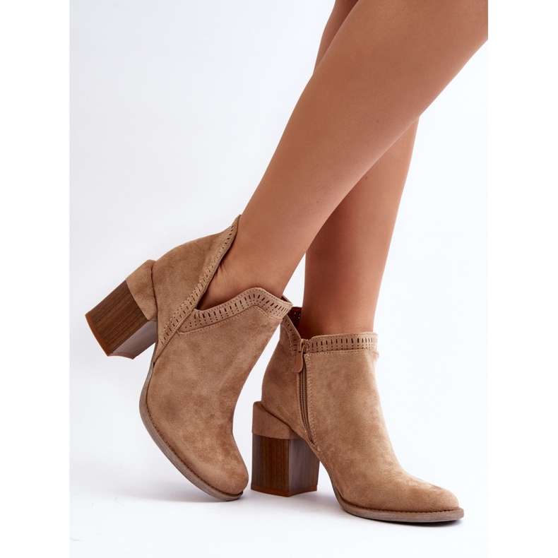 Step in style Botas Modelo Jolnima A5729-63 Beige - Paso con estilo 2