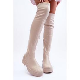 Step in style Botas Modelo Dudesa 15863 Beige - Paso con estilo 1