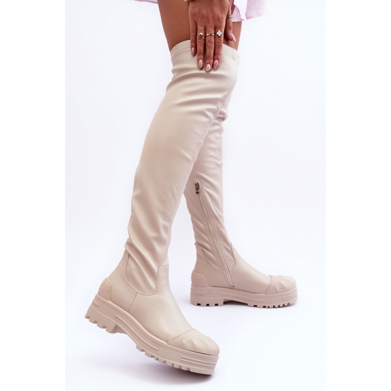 Step in style Botas Modelo Dudesa 15863 Beige - Paso con estilo 2