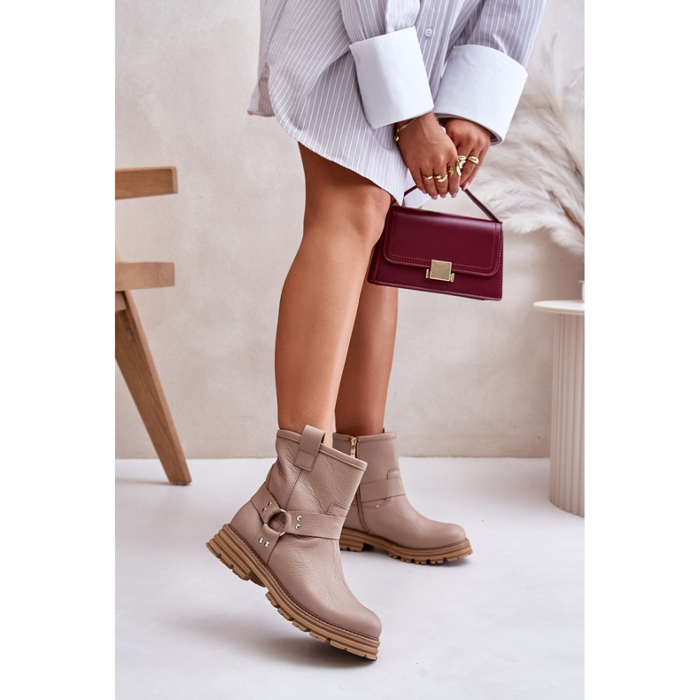 Step in style Botas Modelo Lewski 3610 Beige - Paso con estilo 1 Step in style Botas Modelo Lewski 3610 Beige - Paso con estilo 1