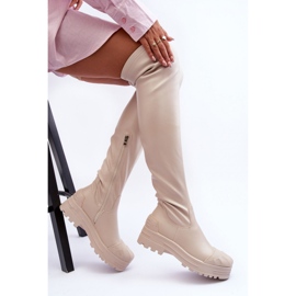 Step in style Botas Modelo Dudesa 15863 Beige - Paso con estilo 3