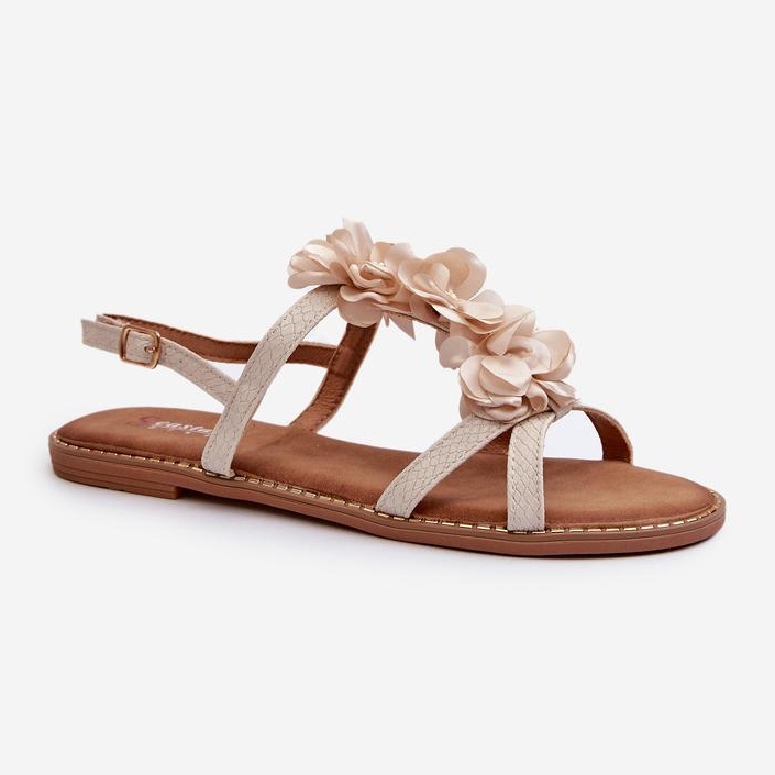 Step in style Sandalias Modelo Abidina JL85 Beige - Pisa con estilo 2