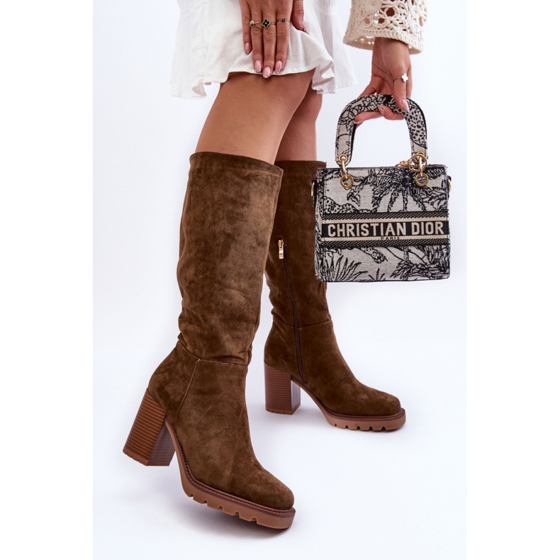 Step in style Botas Modelo Virdana H8-518 Ante Oliva - Paso con estilo verde 2