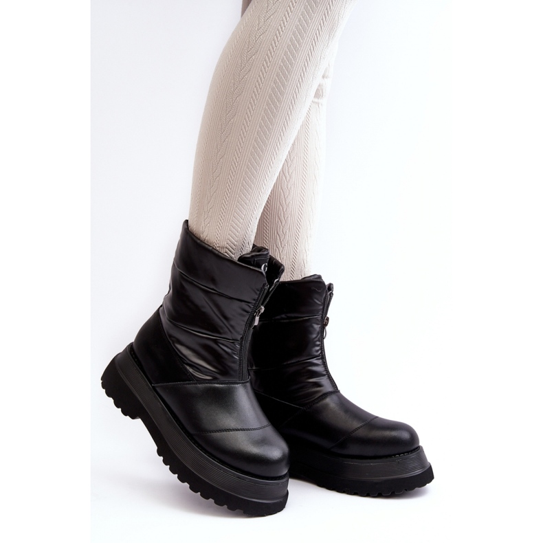 Step in style Botas de nieve Modelo Goe MM2N4078 Negro - Paso con estilo 1 Step in style Botas de nieve Modelo Goe MM2N4078 Negro - Paso con estilo 1