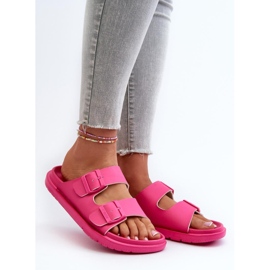 Step in style Sandalia Chanclas Modelo Big Star NN274A754 Fucsia - Pisa con estilo rosado 1