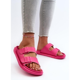 Step in style Sandalia Chanclas Modelo Big Star NN274A754 Fucsia - Pisa con estilo rosado 2