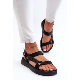 Step in style Sandalias Modelo Zaxy LL285062 Negro - Pisa con estilo 2