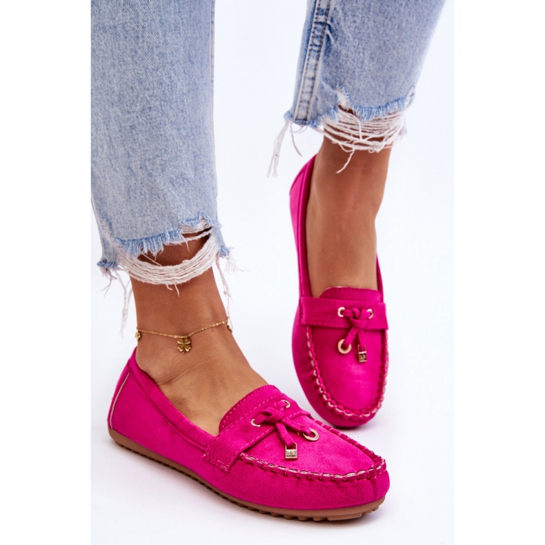 Mocasines Modelo Good Time ZA28P Fucsia - Step in style rosa 1