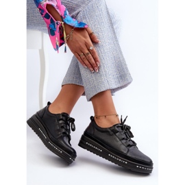 Step in style Zapatos Modelo S.Barski LR769A Negro - Pisa con estilo 2