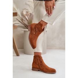 Step in style Botas Modelo S.Barski HY42-081 Camel - Paso con estilo marrón 2