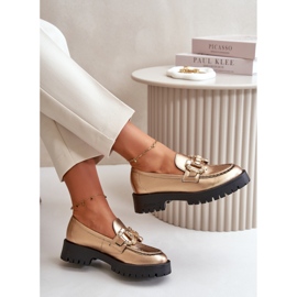 Step in style Mocasines Modelo Chebello 4369 Dorado - Paso con estilo amarillo 2