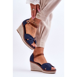 Step in style Sandalias Modelo Daphne M338 Marino - Pisa con estilo 1