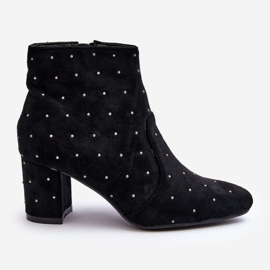 Step in style Botas Modelo Antede L08-206 Gamuza Negra - Paso con estilo negro 3