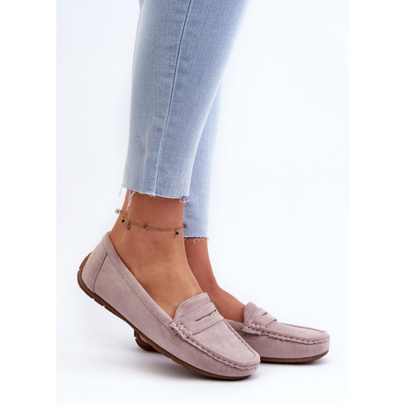 Step in style Mocasines Modelo Lenvie FT245 Violeta - Paso con estilo púrpura 1